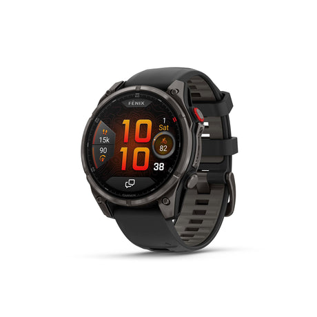 Garmin Fenix 8 Pro AMOLED Smartwatch Carbon Grey DLC Ti / Black Band