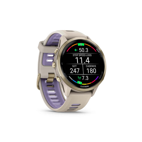 Garmin Forerunner 970 Smartwatch Carbon Grey DLC Titanium / Black/Translucent Whitestone