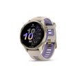 Garmin Forerunner 970 Smartwatch Soft Gold Titanium / French Grey/Translucent Indigo