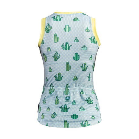 Giordana Arts Cactus Sleeveless Jersey Green
