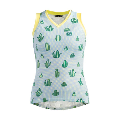 Giordana Arts Cactus Sleeveless Jersey Green