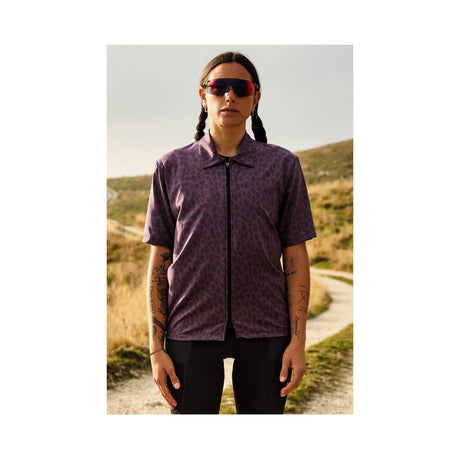 Giordana Beyond Gravel Soave Resort Shirt Grapeade