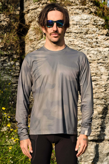 Giordana Beyond Gravel Long Sleeve Tee