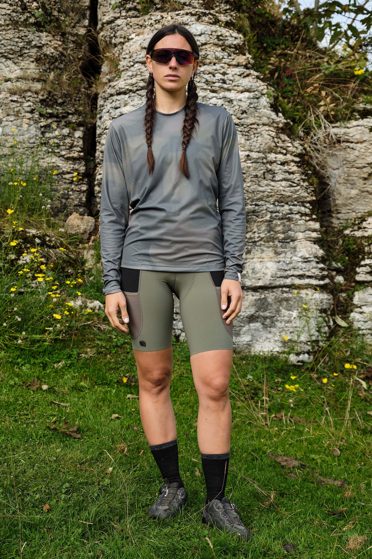 Giordana Beyond Gravel Long Sleeve Tee