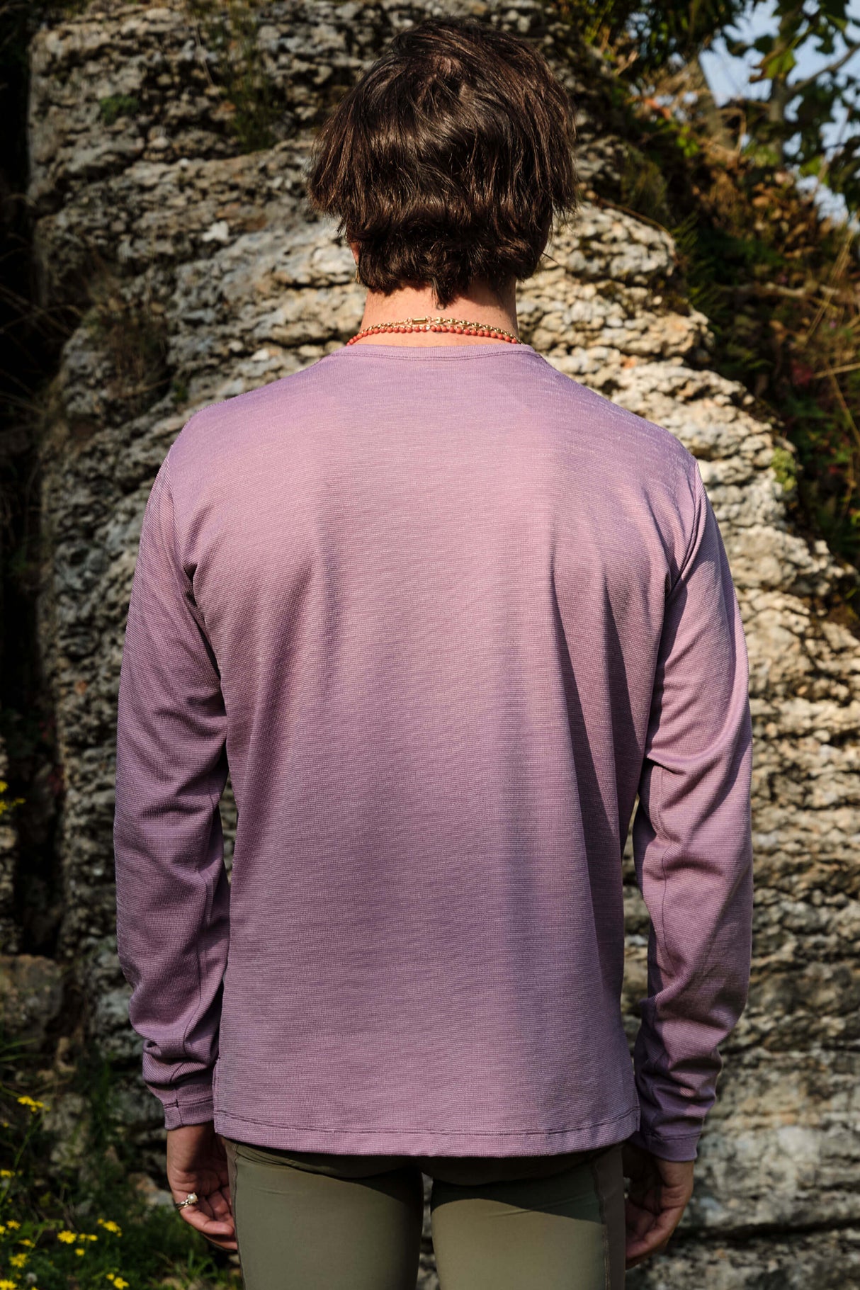 Giordana Beyond Gravel Wool Long Sleeve Tee