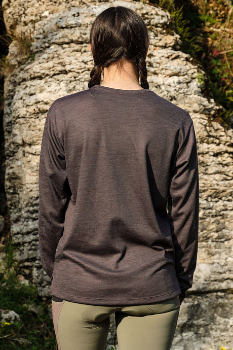 Giordana Beyond Gravel Wool Long Sleeve Tee