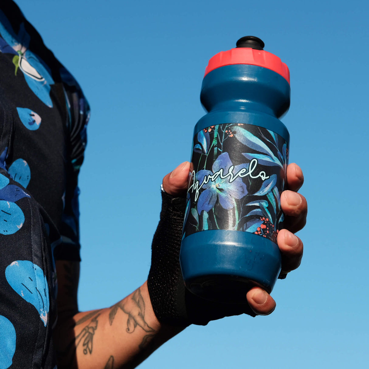 Giordana Orchid Aquarelo Water Bottle ORCHID AQUARELO