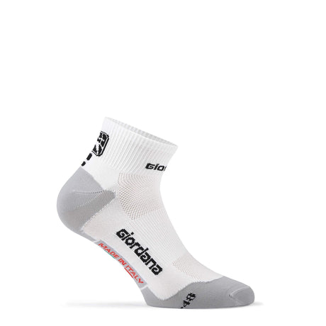 Giordana FR - C Low Socks WHITE/BLACK