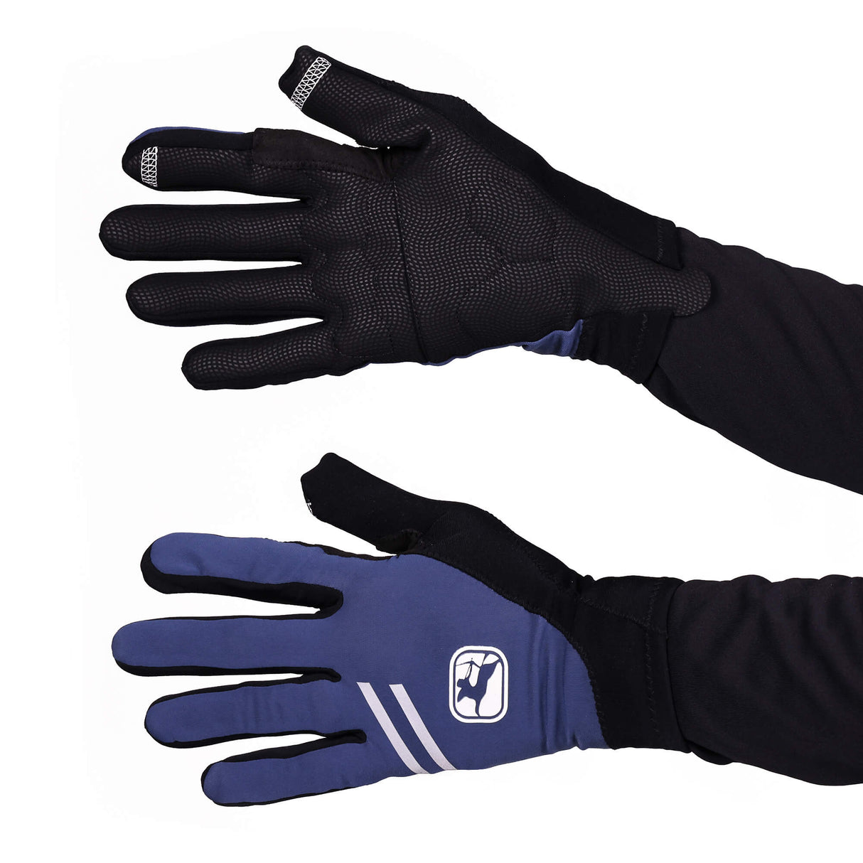 Giordana G - Shield Thermal Full Finger Gloves CHARCOAL BLUE