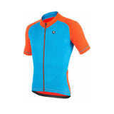 Giordana Lungo Short Sleeve Jersey Blue / Orange