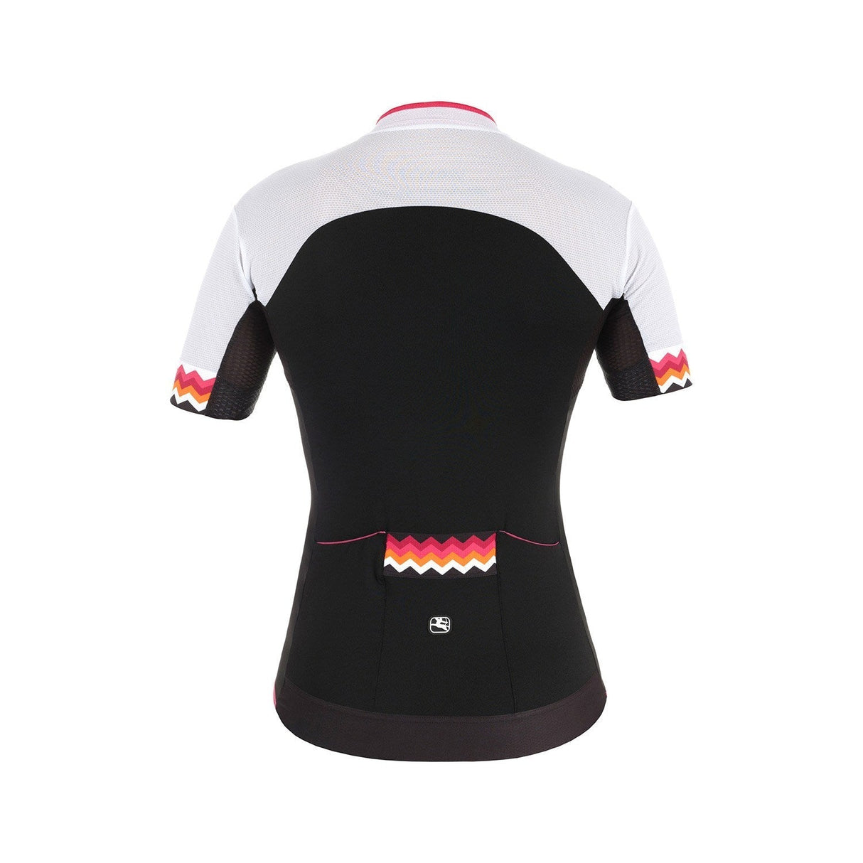 Giordana Lungo Short Sleeve Jersey Black / White