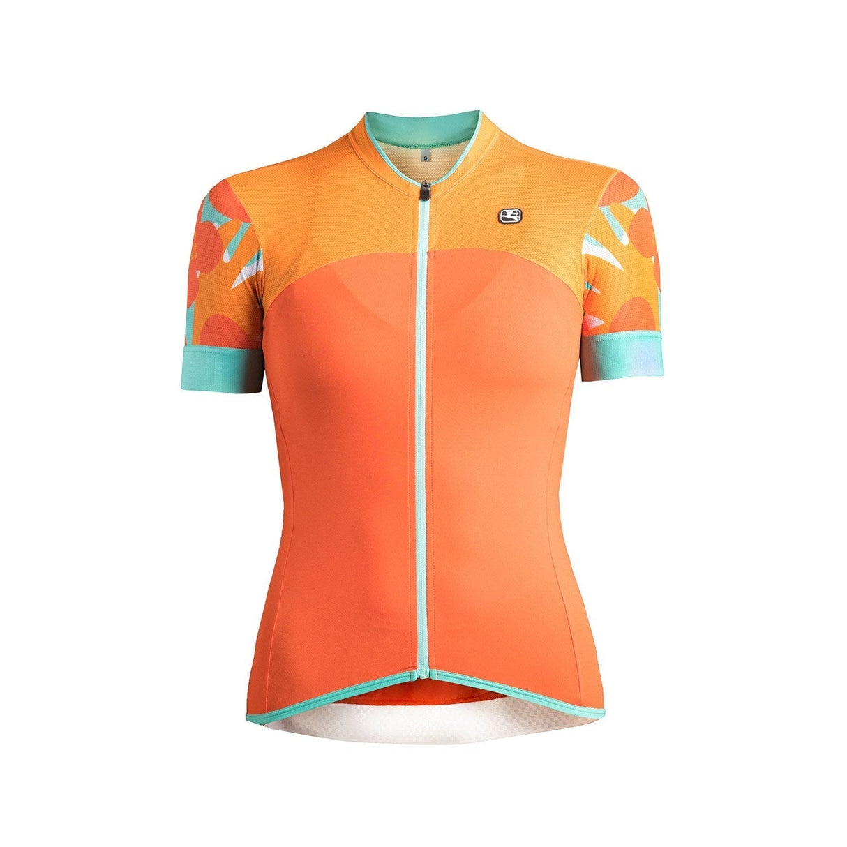 Giordana Lungo Short Sleeve Jersey Orange