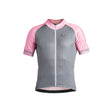 Giordana Lungo Short Sleeve Jersey Pink / Grey