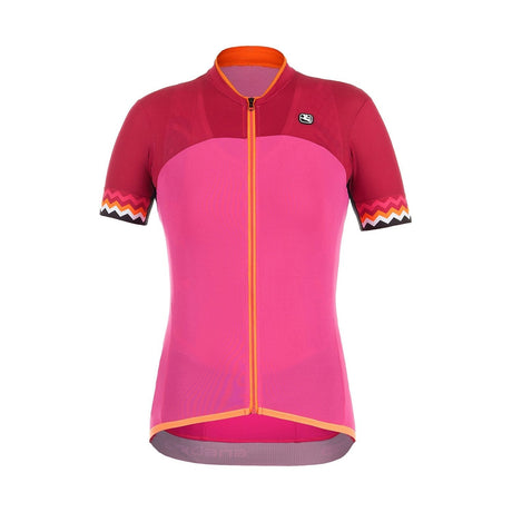 Giordana Lungo Short Sleeve Jersey Pink