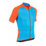 Giordana Lungo Short Sleeve Jersey Blue / Orange