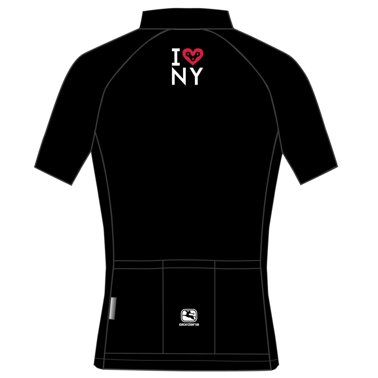 Giordana Men's NYC I Love NY Vero Pro Moda Jersey BLACK