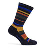 Giordana Merino Wool Tall Socks STRIPES BLUE