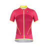 Giordana Silverline Short Sleeve Jersey Pink / Yellow