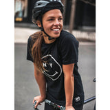 Giordana x Knowlita New York Smiley T-Shirt - Black