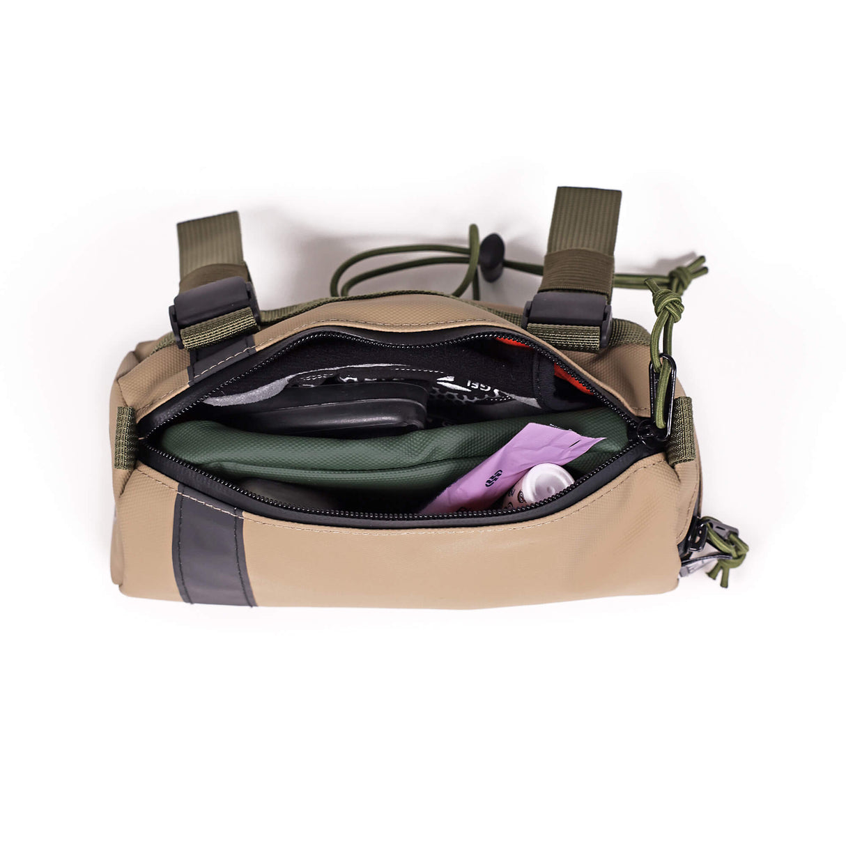 Giordana x Lead Out! Handlebar Bag OLIVE