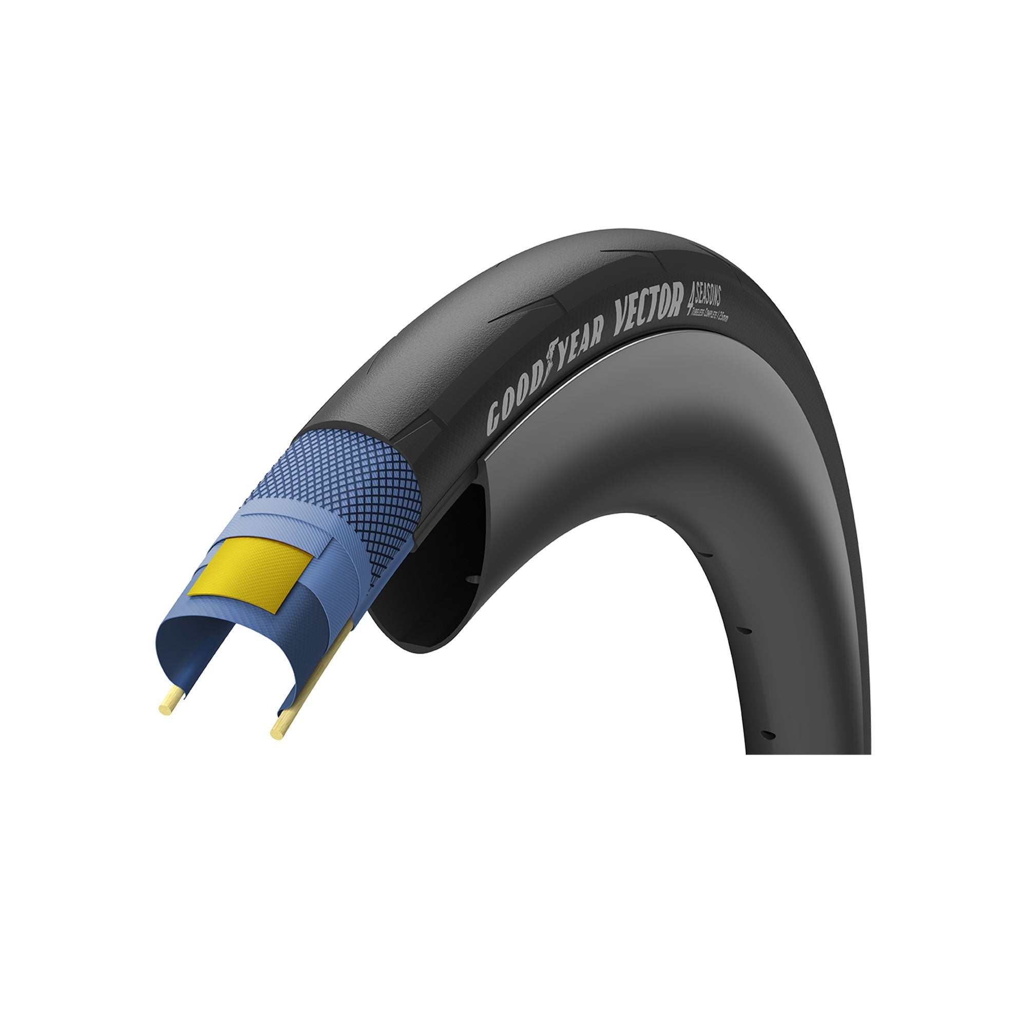 Goodyear Vector 4Seasons Tubeless Tire | RA Cycles