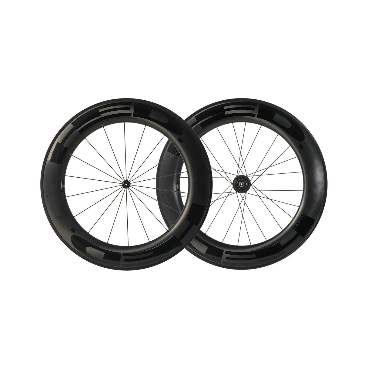 HED Jet RC9 Black Rim Brake Tubeless Wheelset Black