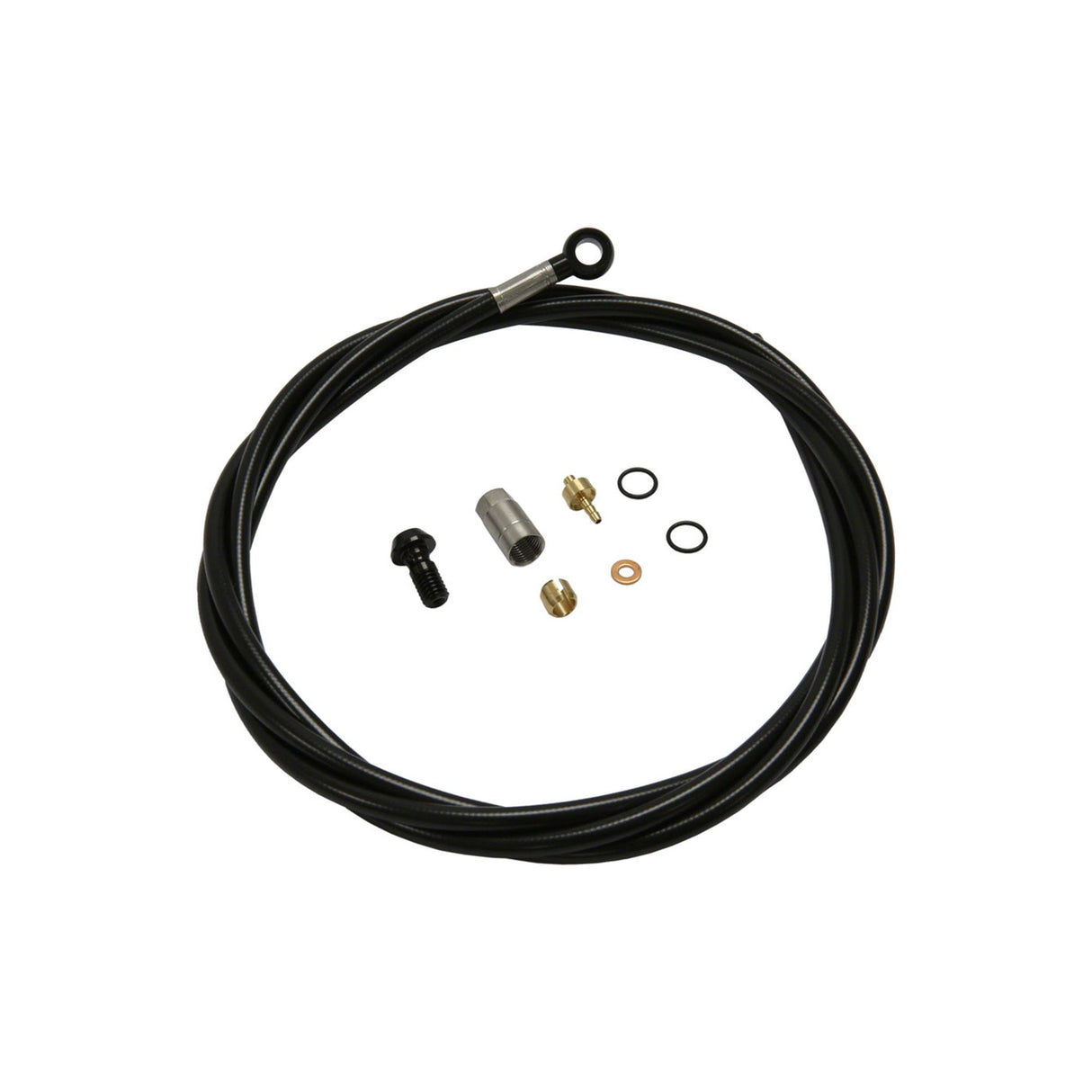 Hope XCR Brake Hose and Connector Kit - 5mm/1600mm