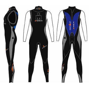 Ironman Stealth LongJohn Wetsuit Black