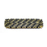 Izumi Jet Black Track Chain Gold / Black