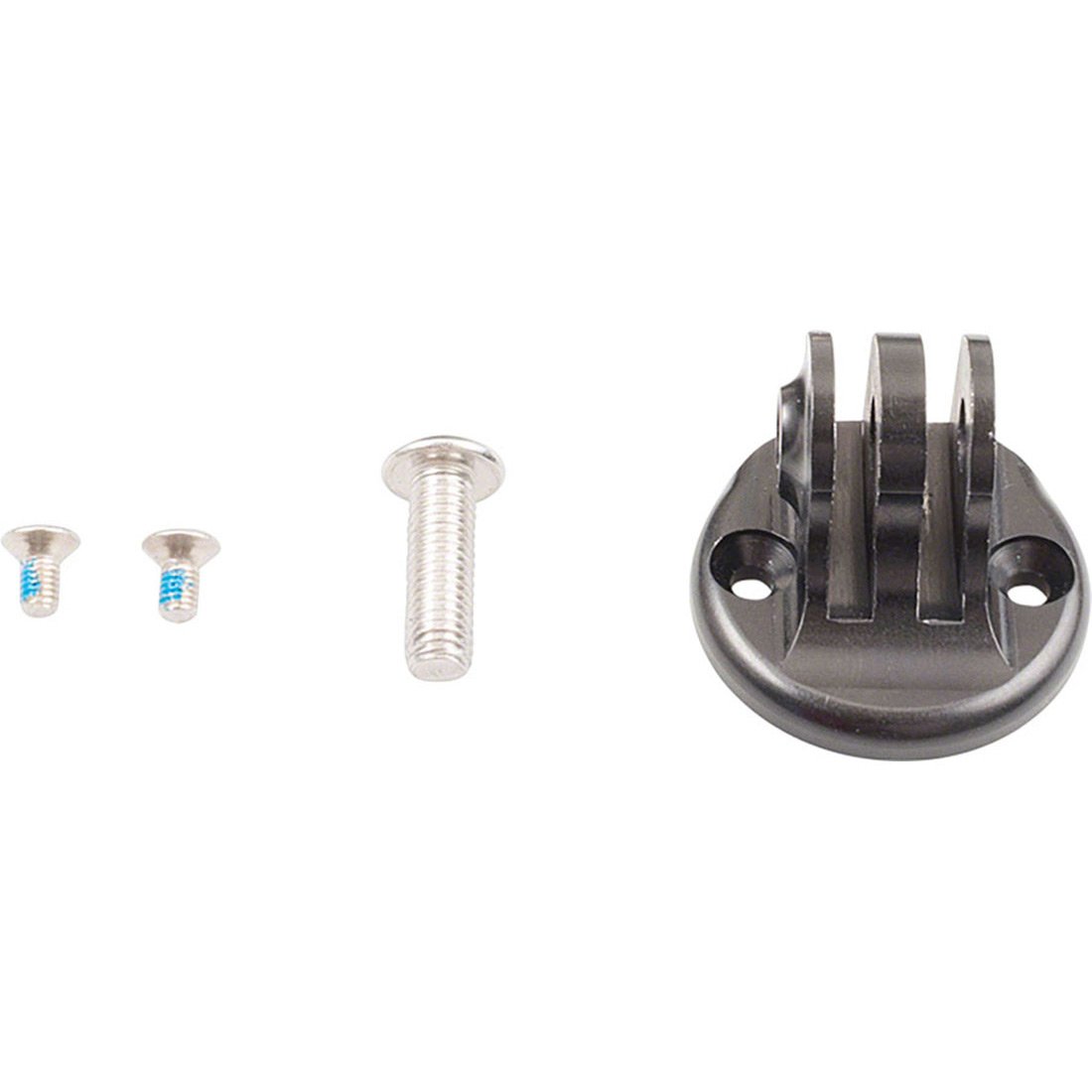 K-Edge Morsetto Manubrio Per GoPro – Adattatore In Alluminio Per Videocamera – Argento, 11g - 2