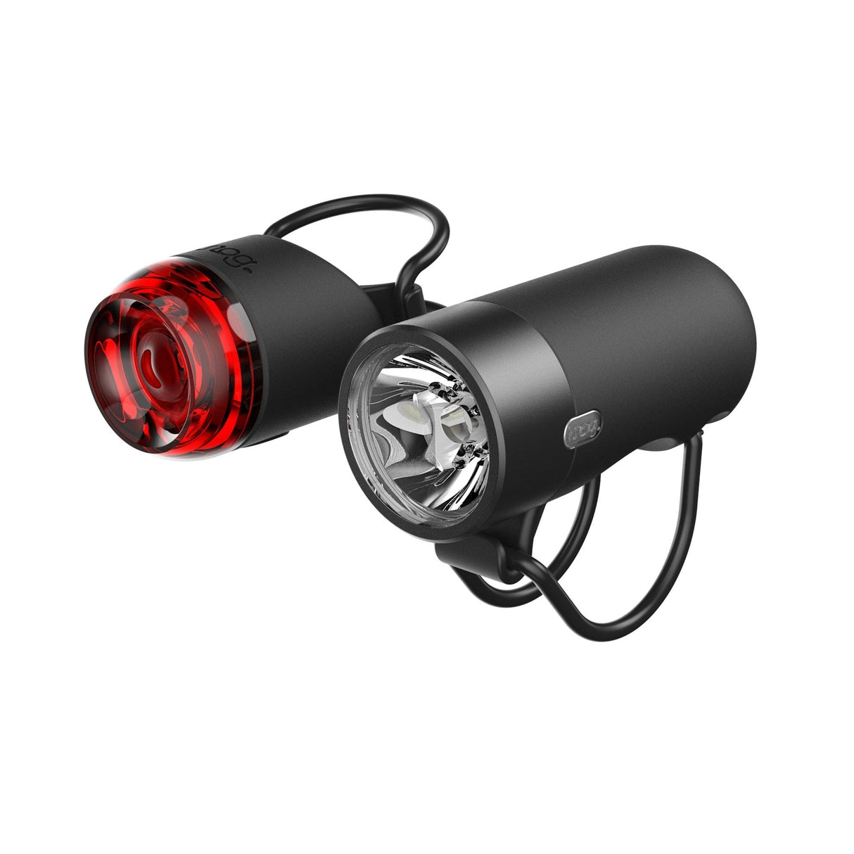 Knog Plug Twinpack Light Set Black
