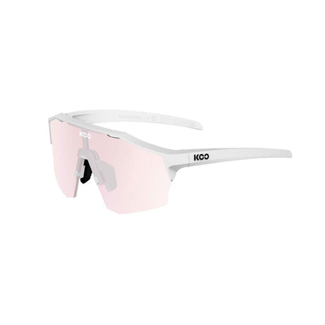 KOO Alibi Glasses White Matte / Photochromic Fuchsia
