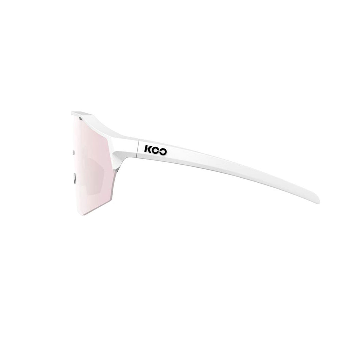 KOO Alibi Glasses White Matte / Photochromic Fuchsia