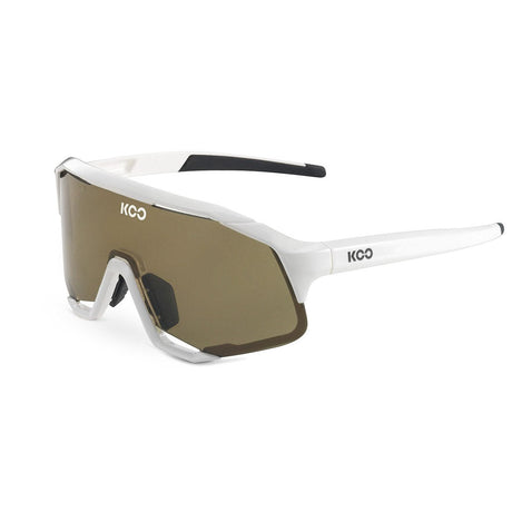 KOO Demos Glasses White - Light Brown