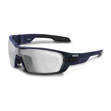 KOO Open Glasses Blue Matte - Smoke Mirror