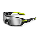 KOO Open Glasses Black / Lime - Smoke Mirror