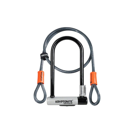 Kryptonite Kryptolok U - Lock w/ 4' Flex Cable