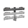Kuat Piston Pro X Add On LED Dual Ratchet Platform Rack with Kashima 1 - Bike Galaxy Grey