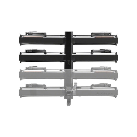 Kuat Piston Pro X Add On LED Dual Ratchet Platform Rack with Kashima 2 - Bike Galaxy Grey