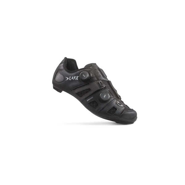 LAKE CX242 ロードシューズ ホワイト/ブラック Lake CX242-X Wide Road Cycling Shoes | RA Cycles