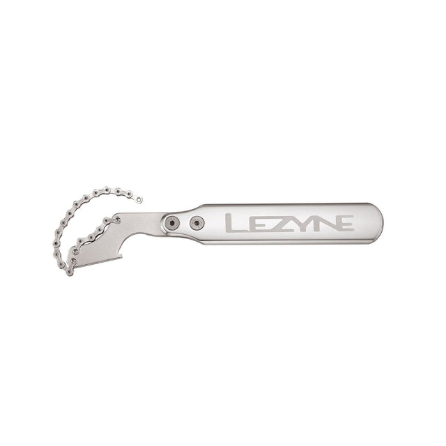 Lezyne CNC Chain Rod Chain Whip Tool Silver / Nickel