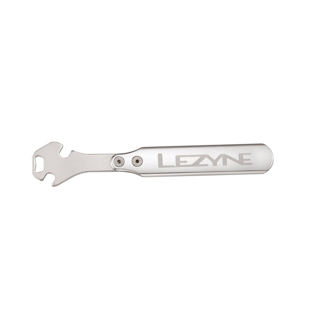 Lezyne CNC Pedal Rod Pedal Wrench Silver / Nickel