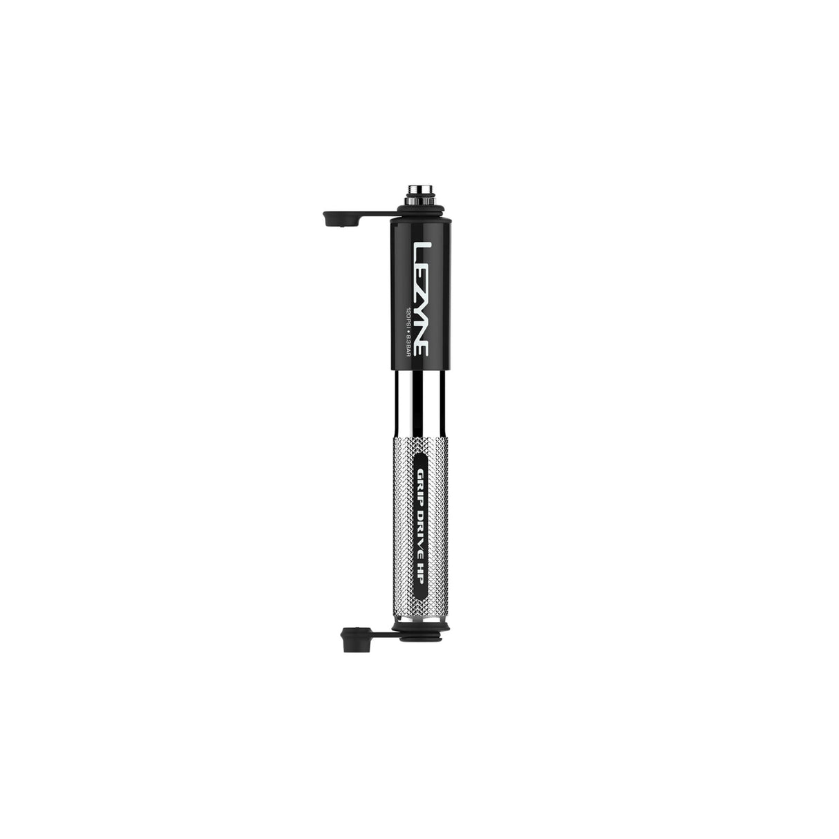 Lezyne Grip Drive HP Hand Pump - Small Silver