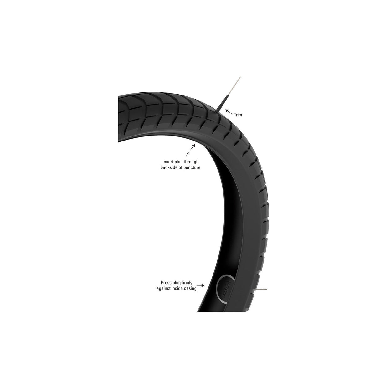 Lezyne Tubeless Pro Plugs Black