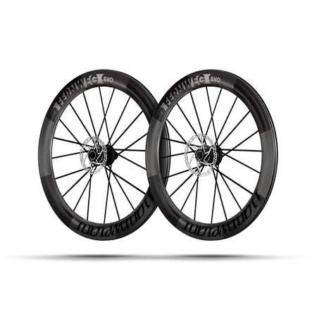 Lightweight Fernweg 63 EVO Disc Black Tubeless Wheelset Black