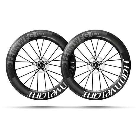 Lightweight Fernweg 85 EVO Disc Tubeless Wheelset Black