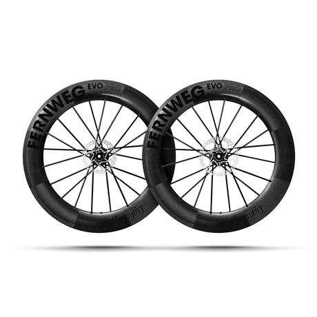 Lightweight Fernweg 85 EVO Pro Disc Wheelset Black