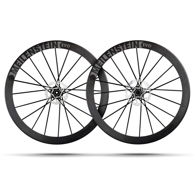 Lightweight Meilenstein EVO Disc Black Tubeless Wheelset Black