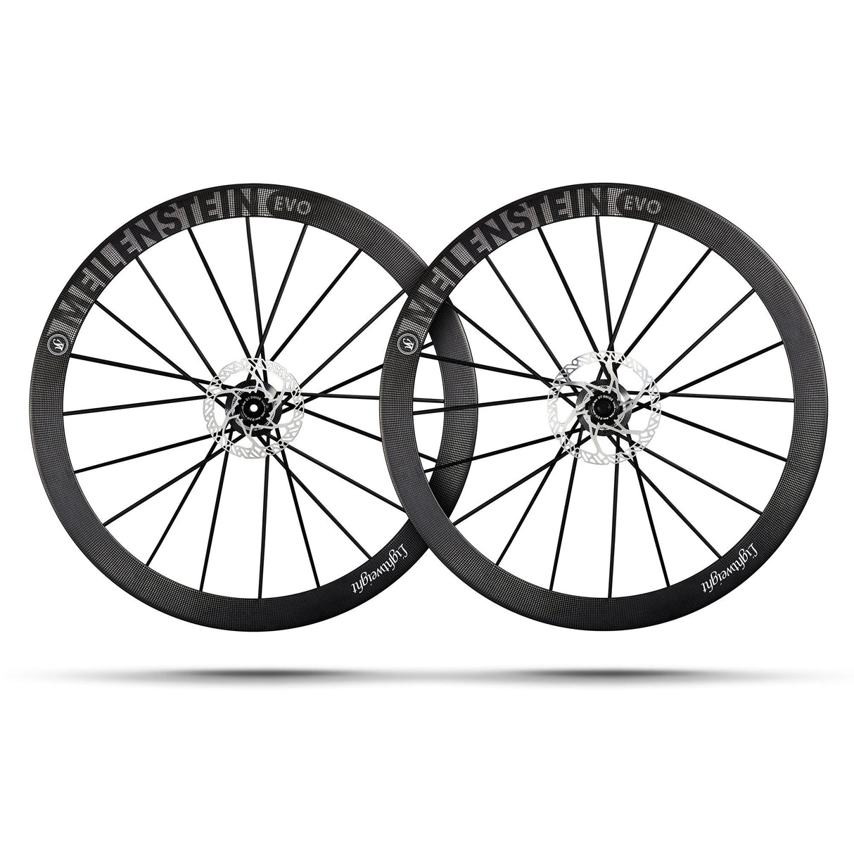 Lightweight Meilenstein EVO Disc Tubeless Wheelset Black