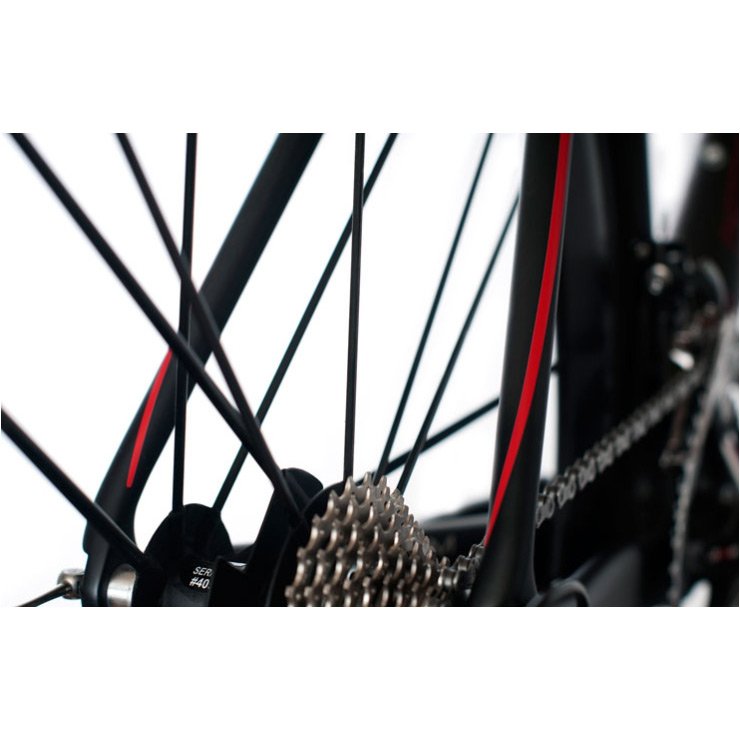 Litespeed L1R Frameset Black / Red
